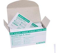 Softa Swabs Lot de 100 tampons imbibés d'alcool pour nettoyage de la peau