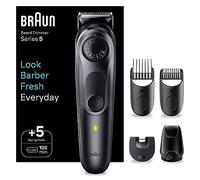 Braun Tondeuse à barbe électrique série 5 BT5420 pour homme avec lame ultra-pointue, 40 réglages de longueur, charge 100 min sans fil, étanche