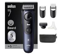 Braun BeardTrimmer 7 BT7520 Batterie 40 2 cm Mouillé & sec Noir, Bleu