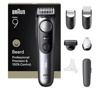 Braun - Tondeuse à barbe professionnelle 9, BT 9520 pour homme avec 7 outils de coiffure, performances et lame ProBlade tranchante à vie, autonomie de 180 minutes, avec décoloration, 52