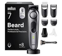 Braun BeardTrimmer 7 BT7420 Batterie 40 2 cm Noir, Gris