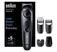 Braun Tondeuse À Barbe Series 5 BT5420, Tondeuse À Barbe Électrique Pour Hommes, Lame Ultra Affûtée, 40 Réglages De Longueurs, Outils De Stylisation, Rechargeable, Étanche