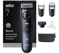 Braun tondeuse à barbe series 7, + 6 outils de barbier, 40 longueurs, lame problade, bt7520, bleu Black / Deep Blue G