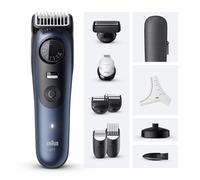 Braun Tondeuse à barbe Beardtrimmer 7 BT7540 Batterie 40 2 Cm Mouillé & Sec Noir/Bleu