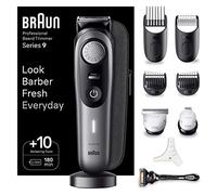 Braun BeardTrimmer BT9420 Batterie 40 2 cm Mouillé & sec Noir, Gris