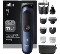 Braun Tondeuse à cheveux Soin de la barbe Soin pour hommes Series 7 Kit 11 en 1 Set Précision Technologie ProBlade