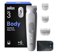 Braun Tondeuse Electrique Homme, pour le Corps, Series 3 BG3575, Grise
