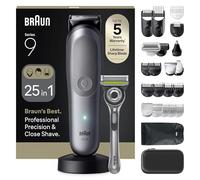 Braun Tondeuse Homme, Tout-en-Un Series 9 AIO9545 Gris