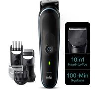 Braun | Tondeuse multifonctionnelle | MGK5445 | Sans fil | Nombre de niveaux de longueur 13 | Noir/bleu