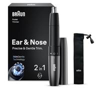 Braun Tondeuse Nez Oreilles Homme, Format de Poche, EN21, Gris