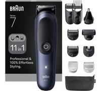 Braun tondeuse tout-en-un series 7, kit 11-en-1, problade, autosense, aio7540, bleu Black / Deep Blue G
