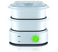 Braun FS 3000 cuiseur vapeur 2 Nombre de paniers Comptoir 850 W Vert, Blanc