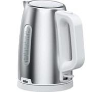 Braun WK 1500 bouilloire 1,7 L 2200 W Acier inoxydable, Blanc