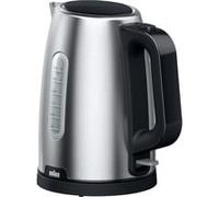 Braun WK 1500 bouilloire 1,7 L 2200 W Noir, Acier inoxydable