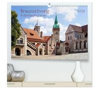 Braunschweig Im Zeichen des Löwen (hochwertiger Premium Wandkalender 2026 DIN A2 quer), Kunstdruck in Hochglanz: Eindrucksvole Bilder von der Stadt an der Oker