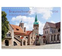 Braunschweig Im Zeichen des Löwen (Wandkalender 2026 DIN A4 quer), CALVENDO Monatskalender: Eindrucksvole Bilder von der Stadt an der Oker