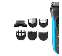 BraunTête Pour Tondeuse À Barbe, avec 5 Guide Peigne Pour Compatible Avec Les Rasoirs Series 3,Tondeuses à Cheveux pour le Visage Lames sà Barbe,Tête de Rasoir de Rechange