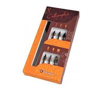 Brause 141B Coffret d'écriture 6 plumes Bandzug