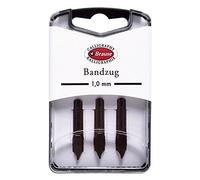 Brause 318010B - Plumes de calligraphie pour porte-plume - Boite de 3 plumes métal Bandzug 1 mm- Fabrication Allemande.