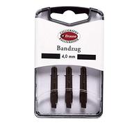 Brause 318040B - Plumes de calligraphie pour porte-plume - Boite de 3 plumes métal Bandzug 4 mm - Fabrication Allemande.