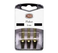 Brause 375505B - Plumes d'écriture pour porte-plume - Boite de 3 plumes métal Plakat 5 mm - Fabrication Allemande
