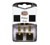 Brause 375515B - Plumes d'écriture pour porte-plume - Boite de 3 plumes métal Plakat 15 mm - Fabrication Allemande