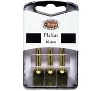 Brause 375510B - Plumes d'écriture pour porte-plume - Boite de 3 plumes métal Plakat 10 mm - Fabrication Allemande