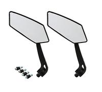 BRAUTO 2 X Rétroviseur Moto, Universelle 8 MM Bis10 MM Abs Plastique Moto Miroir