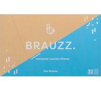 BRAUZZ. Feuilles de Lessive - Sea Breeze - 32 pièces