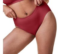 Bravado Designs Culotte durable | Taille haute | Sans couture | Nylon recy oton biologique et mélange de modal | XS-XXL, Rouge à lèvres, Medium-Large