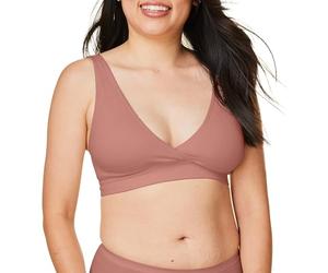 Bravado Designs Soutien-gorge de maternité et d'allaitement durable | Restauration | Nylon recyclé | Sans couture et sans fil | Bonnet B-DDD/F, Roseclay, Taille S