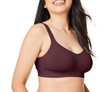 Bravado Designs Soutien-gorge lissant durable sans armatures pour tous les jours | Bonnets B à J, cerise, Taille XL