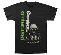 Bravado - T-shirt Homme - Disturbed - Up Your Fist, Noir (Black), FR : L (Taille fabricant : Large)