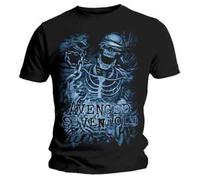 Bravado T-shirt Imprimé musique et film Homme - Noir - Noir - FR : Medium