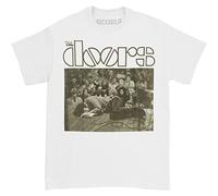 Bravado T-Shirt Photo The Doors Stage pour Homme, Blanc, Taille S
