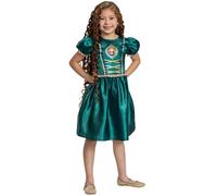 Brave - Costume pour fille SM446 (110-116) (Vert/or)