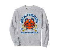 Brave Fearless Bold & Strong (déclaration de puissance et graphisme) Sweatshirt