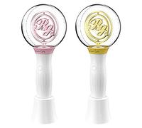 BRAVE GIRLS - BRAVE GIRLS OFFICIAL LIGHT STICK ( PINK + YELLOW 2 Ver SET. ) 2ea Light Stick+2ea Cradle+2ea Strap+2ea Photo Cards+2ea Manual SEALED