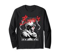 Brave Greek God Bélier Fearless Soul Lightning Streetwear Manche Longue