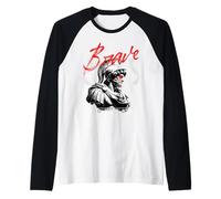 Brave Greek God Bélier Fearless Soul Lightning Streetwear Manche Raglan