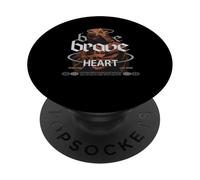 Brave Heart - Streetwear pour l'an 2000 PopSockets PopGrip Adhésif