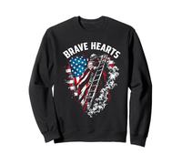 Brave Hearts Bravery Pompier Sweatshirt