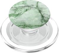 Brave New Green Marble Look Simple Élégant Calme Moderne PopSockets PopGrip pour MagSafe