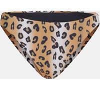 Brave Soul Animal Print Bikini Botoms Lprd Print/Blk 8 (XS) Female