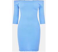 Brave Soul Bardot Mini Dress Bleuet bleu 10 (S) Female