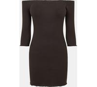 Brave Soul Bardot Mini Dress Noir 10 (S) Female