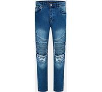 Brave Soul Biker Jean Bleu 32W L Male