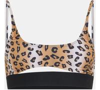 Brave Soul Bikini Top With Cutout Lprd Print/Blk 8 (XS) Female
