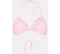 Brave Soul Bikini Top With Frill Edge Rose 8 (XS) Female