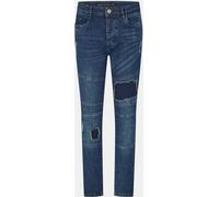 Brave Soul Blue Biker Jean Bleu foncé 30W R Male